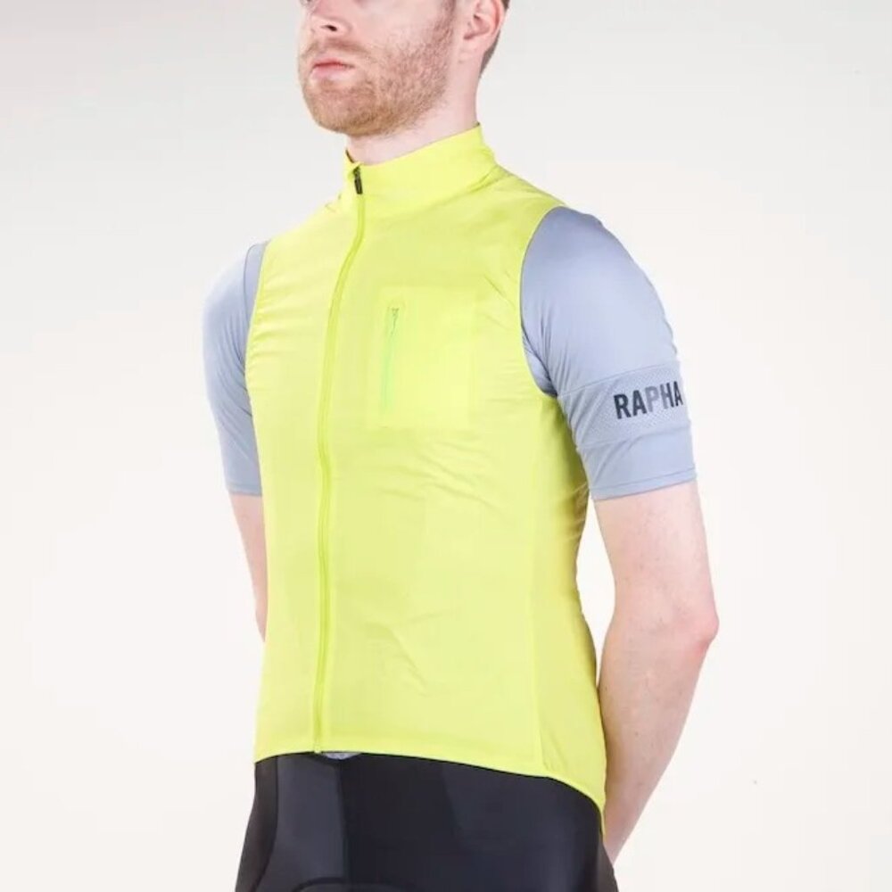 Rapha Classic Gilet II in Chartreuse Size Large